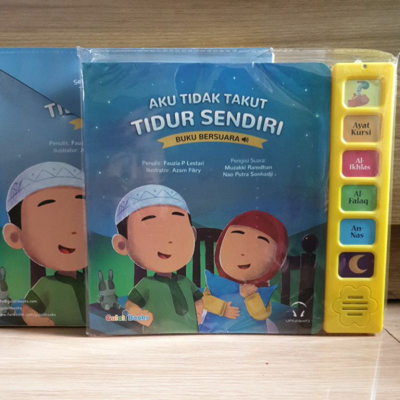 Soundbook Aku Tidak Takut Tidur Sendiri (Nussa Rara)