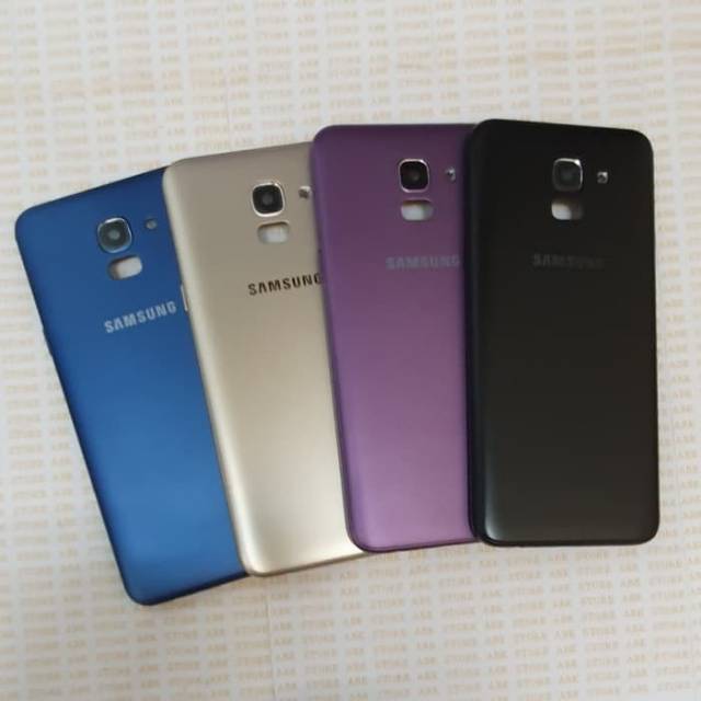 Backdoor back cover casing kesing tutup belakang batrai samsung galaxy j6 2018 original