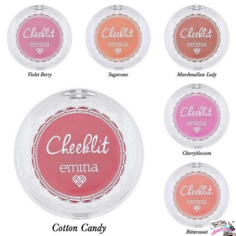 ☃Cutezz_Ching1☃Emina Cheeklit Pressed Blush 3,5g - Blush On