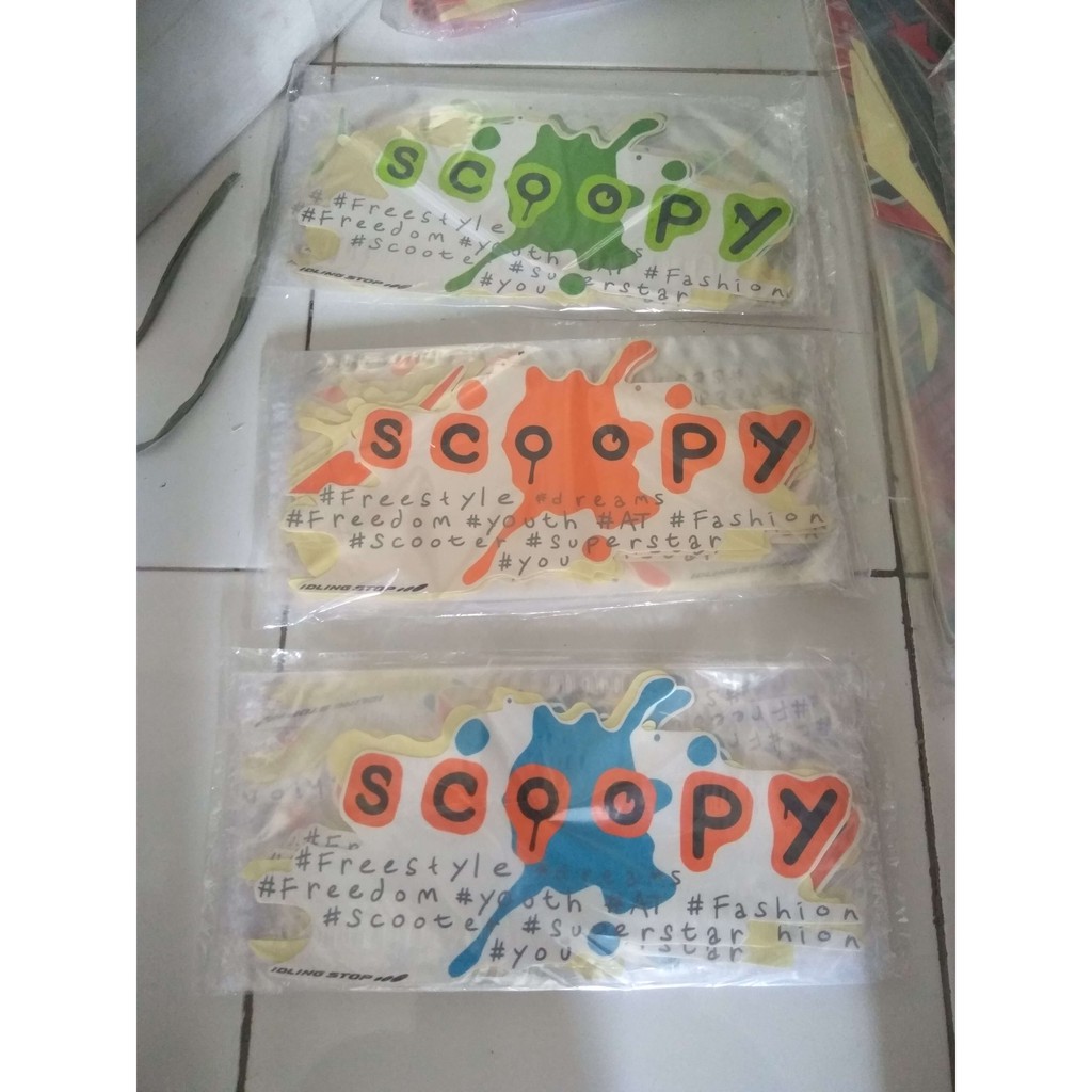 Striping Scoopy 2017