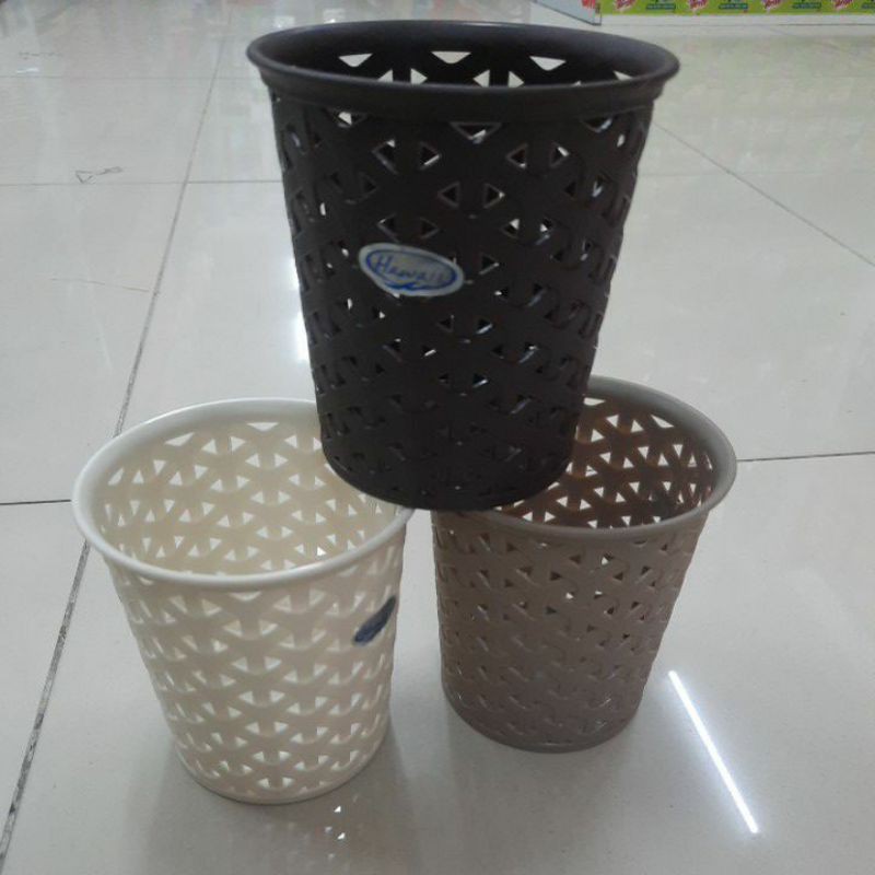 KERANJANG SERBAGUNA BULAT KECIL HW-8620 HAWAII PLASTIK