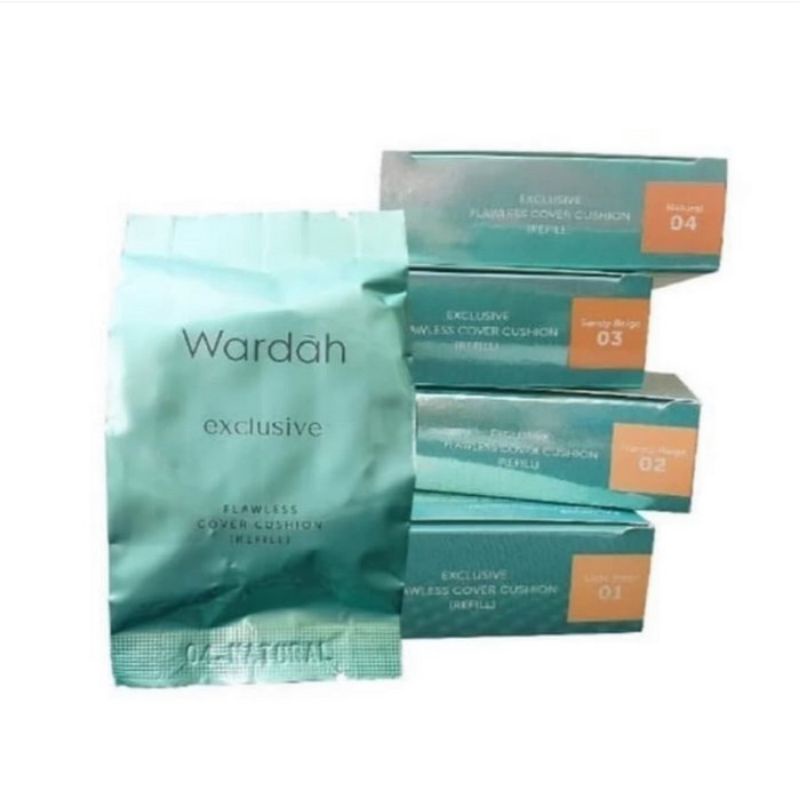 Wardah Exclusive Flawless Cover Cushion - cushion Wardah - Wardah