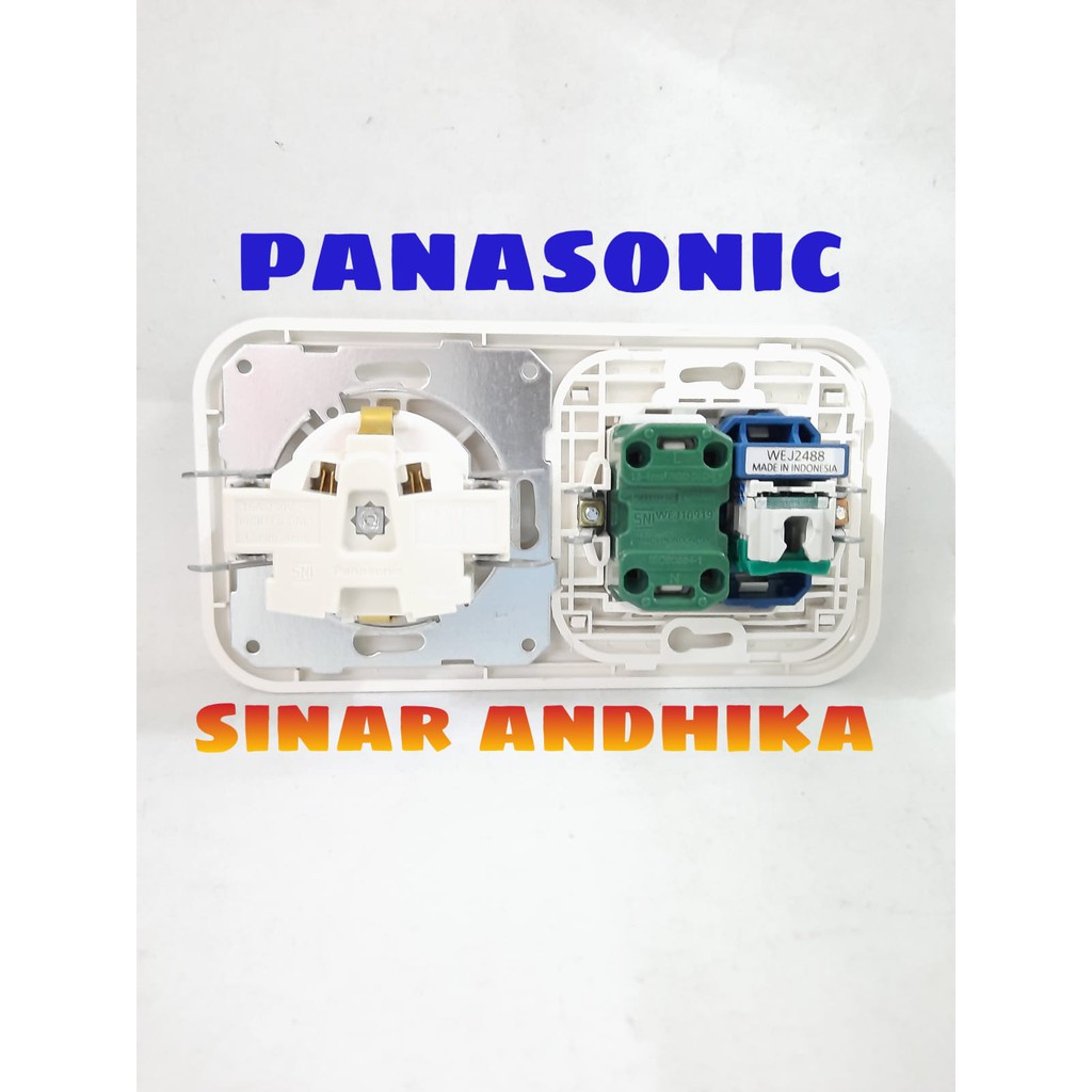 STOP KONTAK NON CP+MODUL DATA CAT 5E+UNIVERSAL PANASONIC WEJP 11312-7 8819