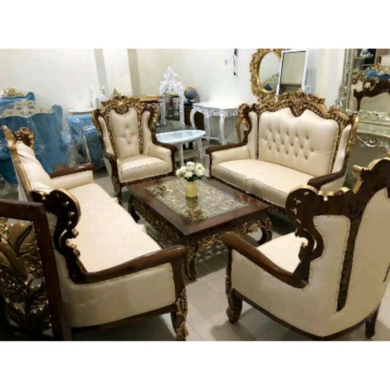 kursi jati romawi mewah,mebel jepara