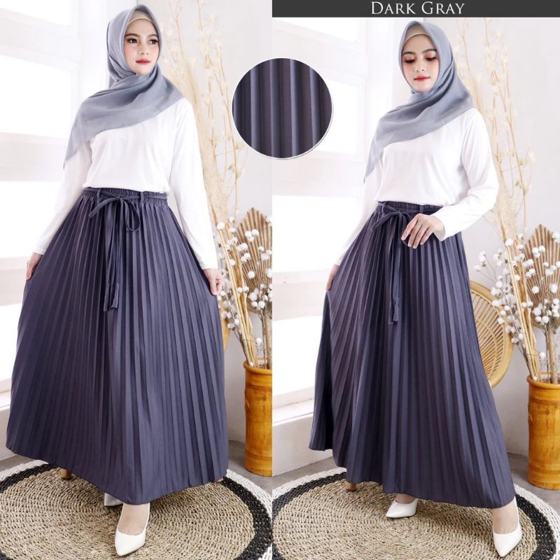 ROK PLISKET - ROK PLISKET TALI LONCENG ( PREMIUM )