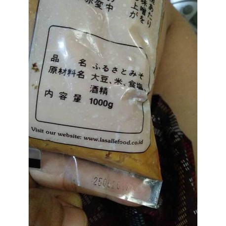 

Ready Stock 06C7H FURUSATO Pasta Miso Merah 1 Kg Halal │ Tauco Ala Jepang untuk Sup Miso Soup Ramen