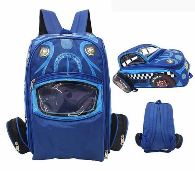 Tas anak tas sekolah anak tas motif mobil