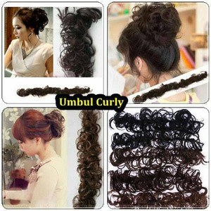 Hairclip Umbul umbul Curly ori korea murah