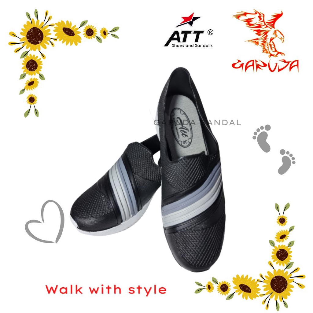 Sepatu Slip On Wanita ATT SWL 482 Fashion Trendy