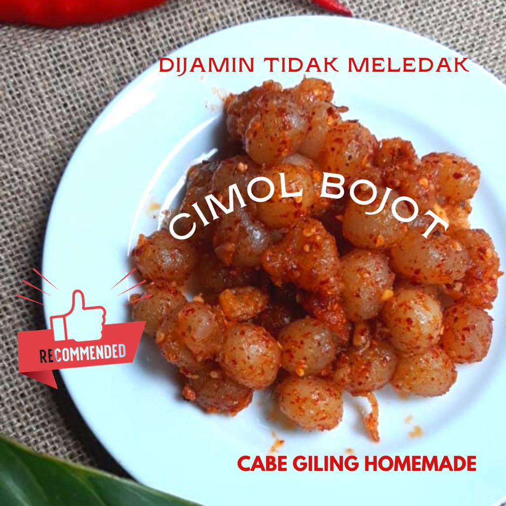 

Cimol bojot mentah Garut