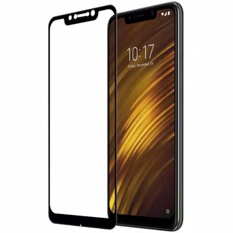 Tempered Glass Xiaomi Pocophone F1 Full Cover Protector Premium Quality