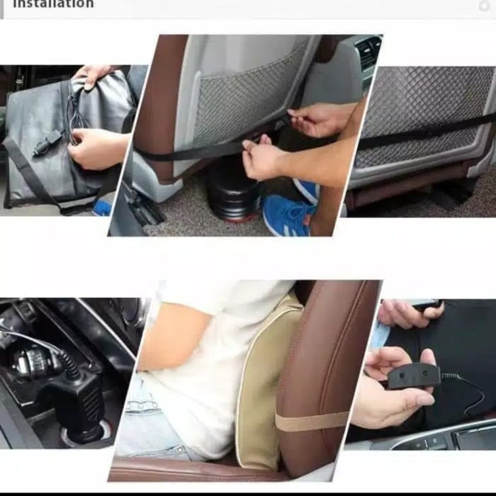 Bantal Getar Penyangga Punggung Bantal Naik Mobil Menjadi Nyaman enak