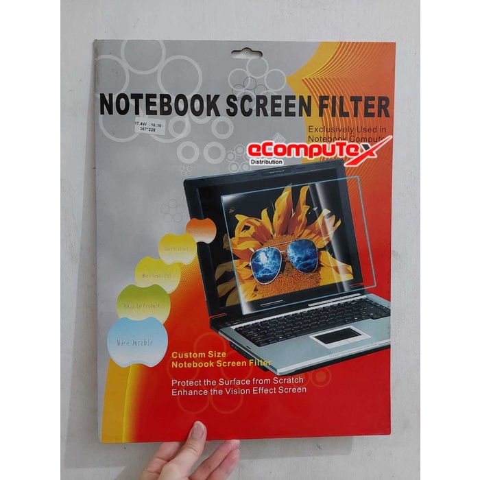 SCREEN PROTECT 17.4&quot; INCH (16:10) ANTI GORES LAPTOP / NOTEBOOK