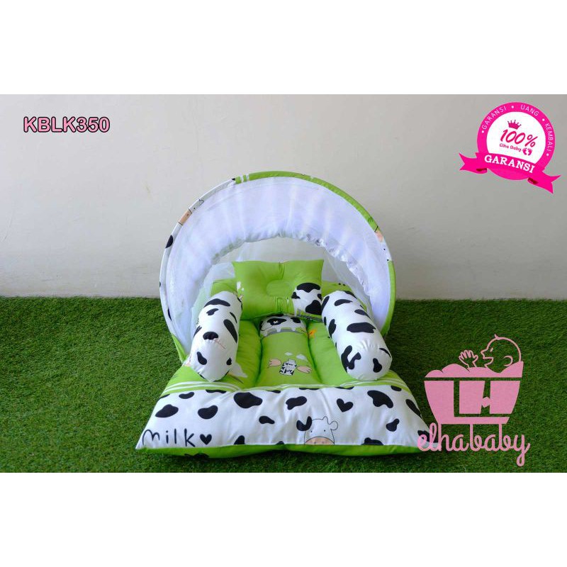 Kasur Bayi lipat berkelambu/Tempat tidur bayi babybess / KASUR/ babybess / KASUR LIPAT /kelambu 136