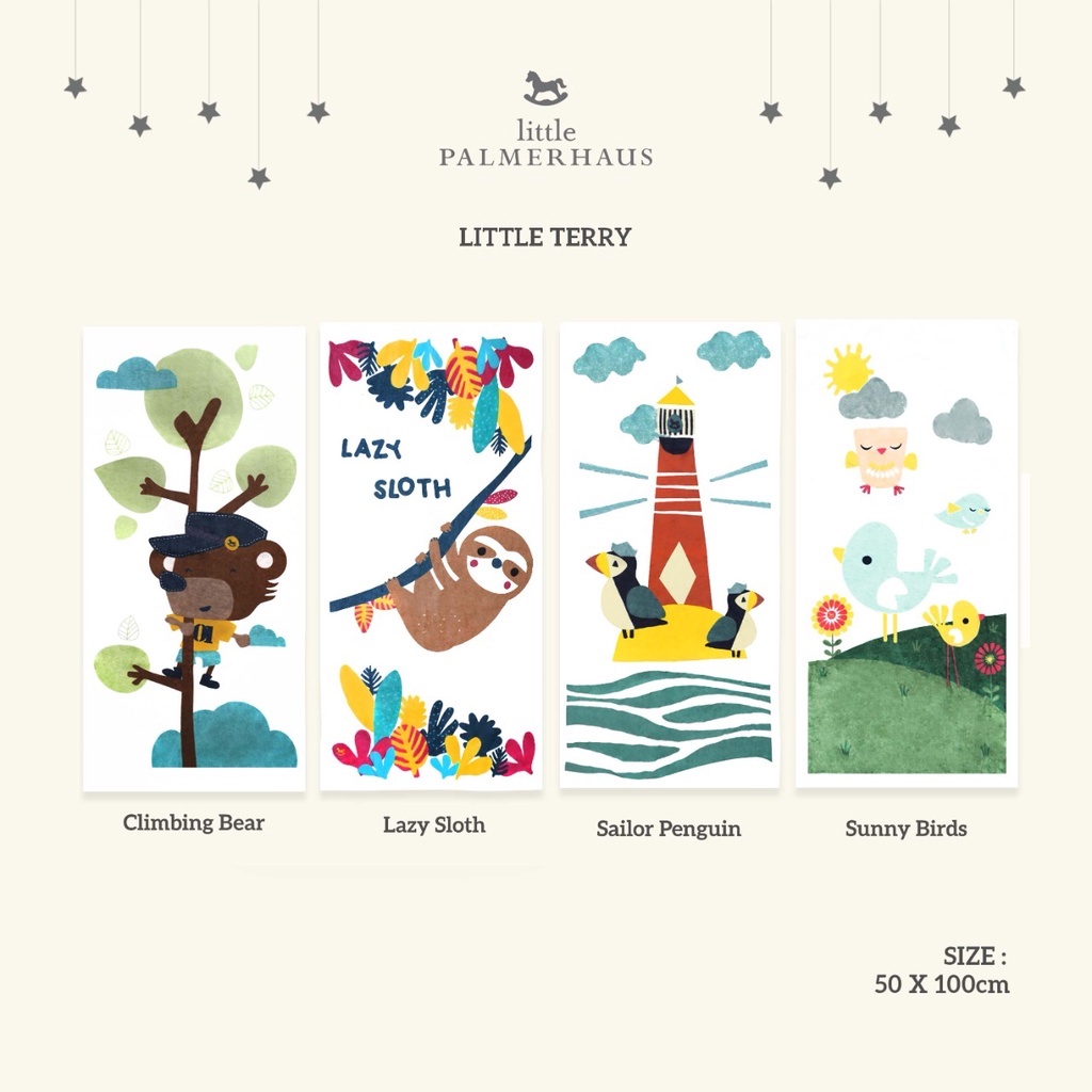 Little Terry Palmerhaus Handuk bayi Anak-2