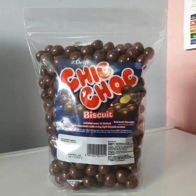 

Coklat Delfi chicchoc kemasan 500gr