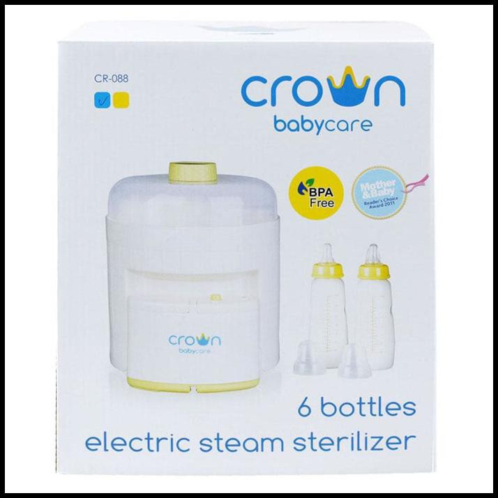 Steril Sterillizer Sterilisasi Antiseptik Botol Susu Asi Bayi Multi Fungsi Steam Crown Sterilizer