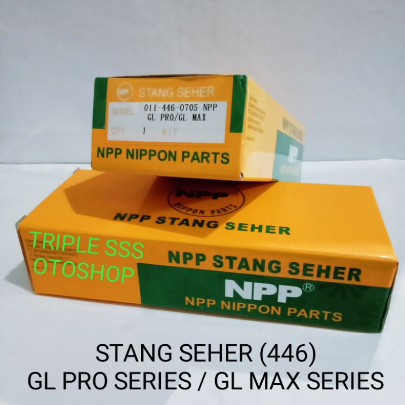 STANG SEHER CONROD KIT NPP HONDA GL PRO SERIES PLATINA/GLMAX(446)