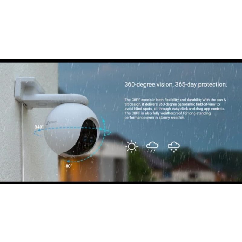 Ezviz C8PF Dual-Lens Pan &amp; Tilt Wi-Fi Camera