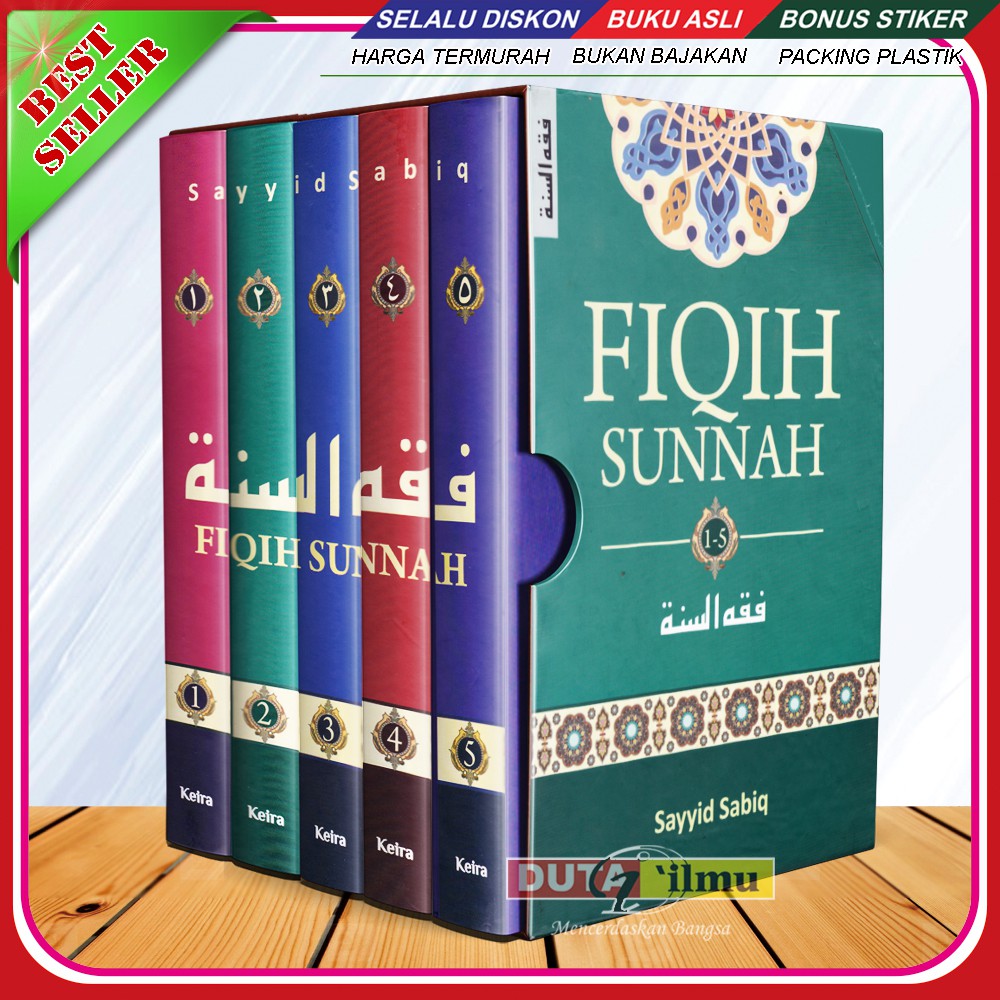 FIQIH SUNNAH Sayyid Sabiq SET Lengkap - Keira Publishing