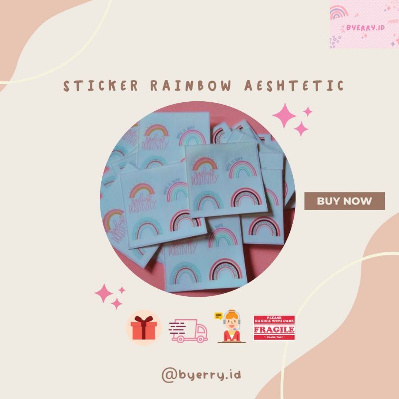 

STICKER RAINBOW MINI LUCU MURAH / AESHTETIC / STICKER LAPTOP TUMBLR / BULLET JURNAL / DIARY / PLANNER / SCRAPBOOK