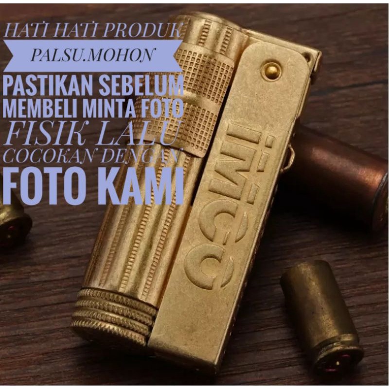 Korek Api Logo Imco Original Import Official store imco Gold vintage