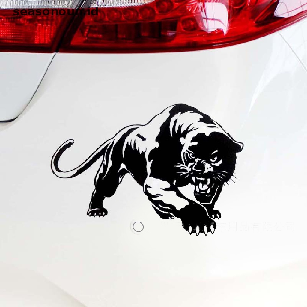 Stiker Motif leopard Untuk Mobil Berburu J-250 Fiery wild Panther