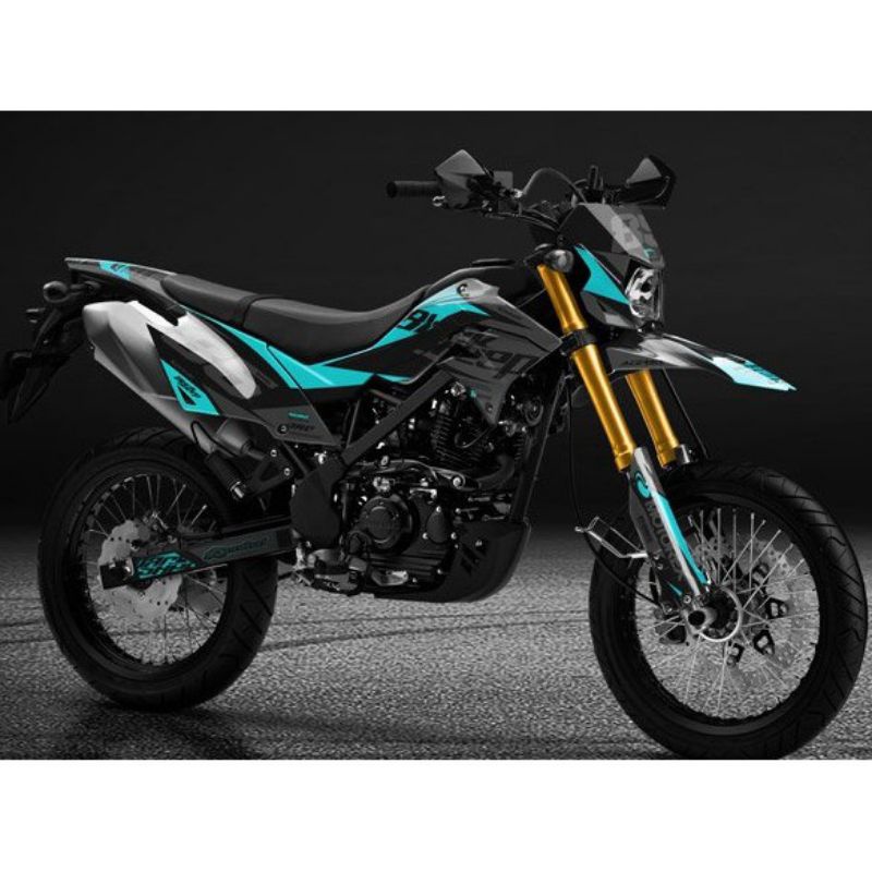 costum decal stiker D-Tracker,klx BF,Gordon klx old full body bebas request