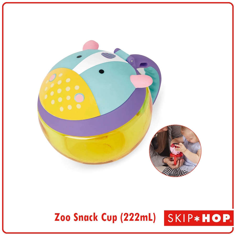 Skiphop Zoo Snack Cup 222ml | Tempat Snack Anak