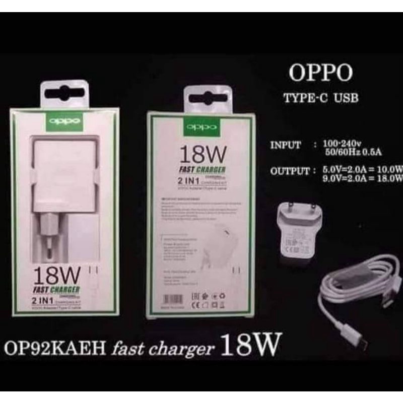 CHARGER OPPO 18WATT