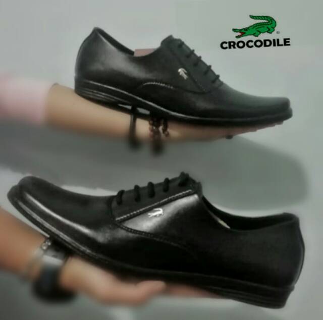 Sepatu Pantofel Oxford Formal Pria Kerja Kantor Hitam