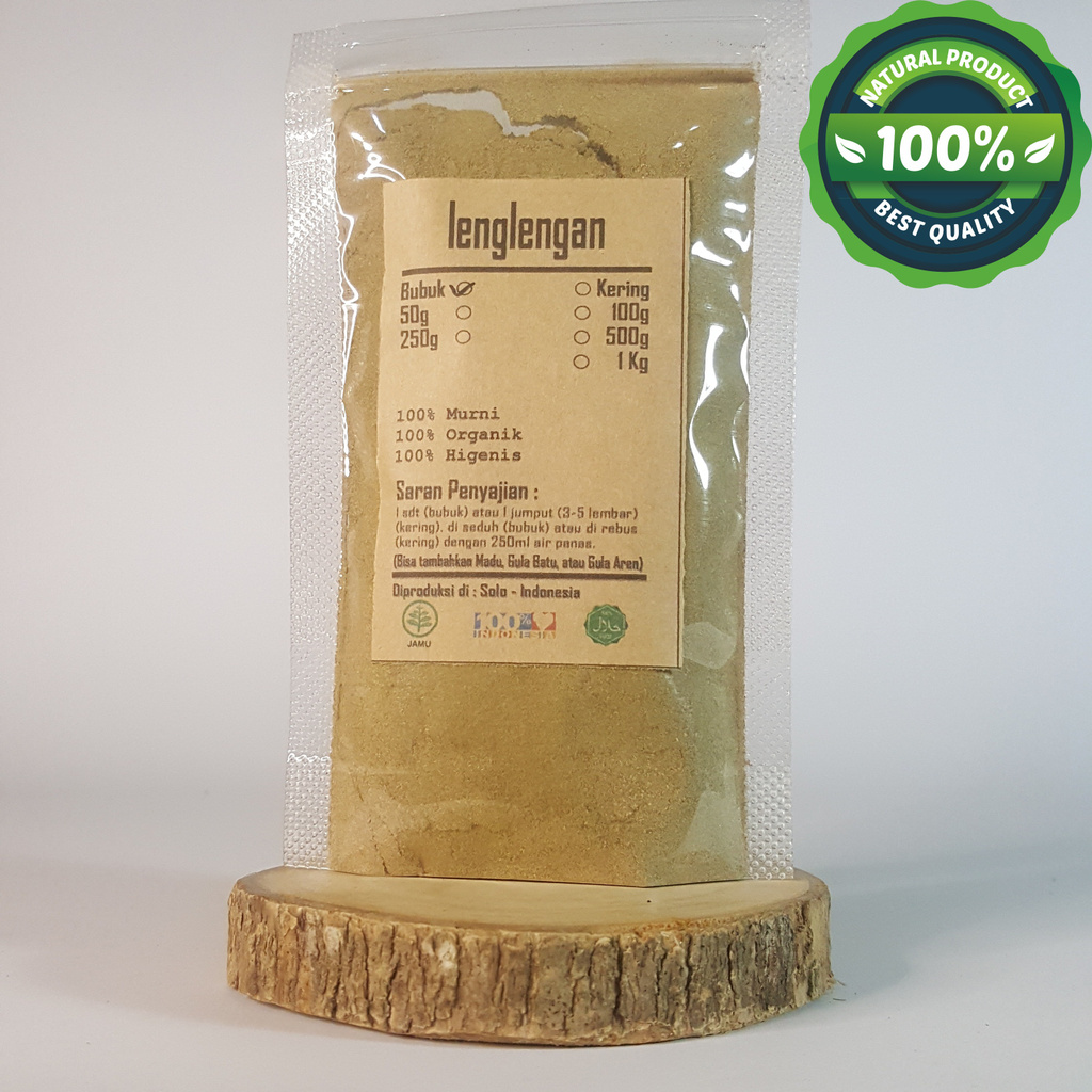 

LENGLENGAN BUBUK 250 GRAM - Leucas Lavandulifolia - MURNI - JSR