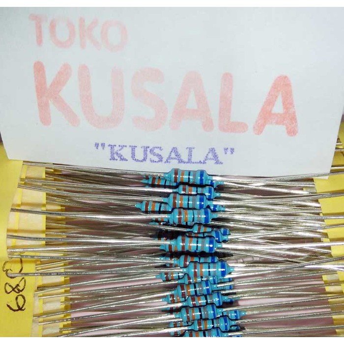 Resistor 680k ohm / Metal Film Resistor 1/4 watt 1% 680k ohm