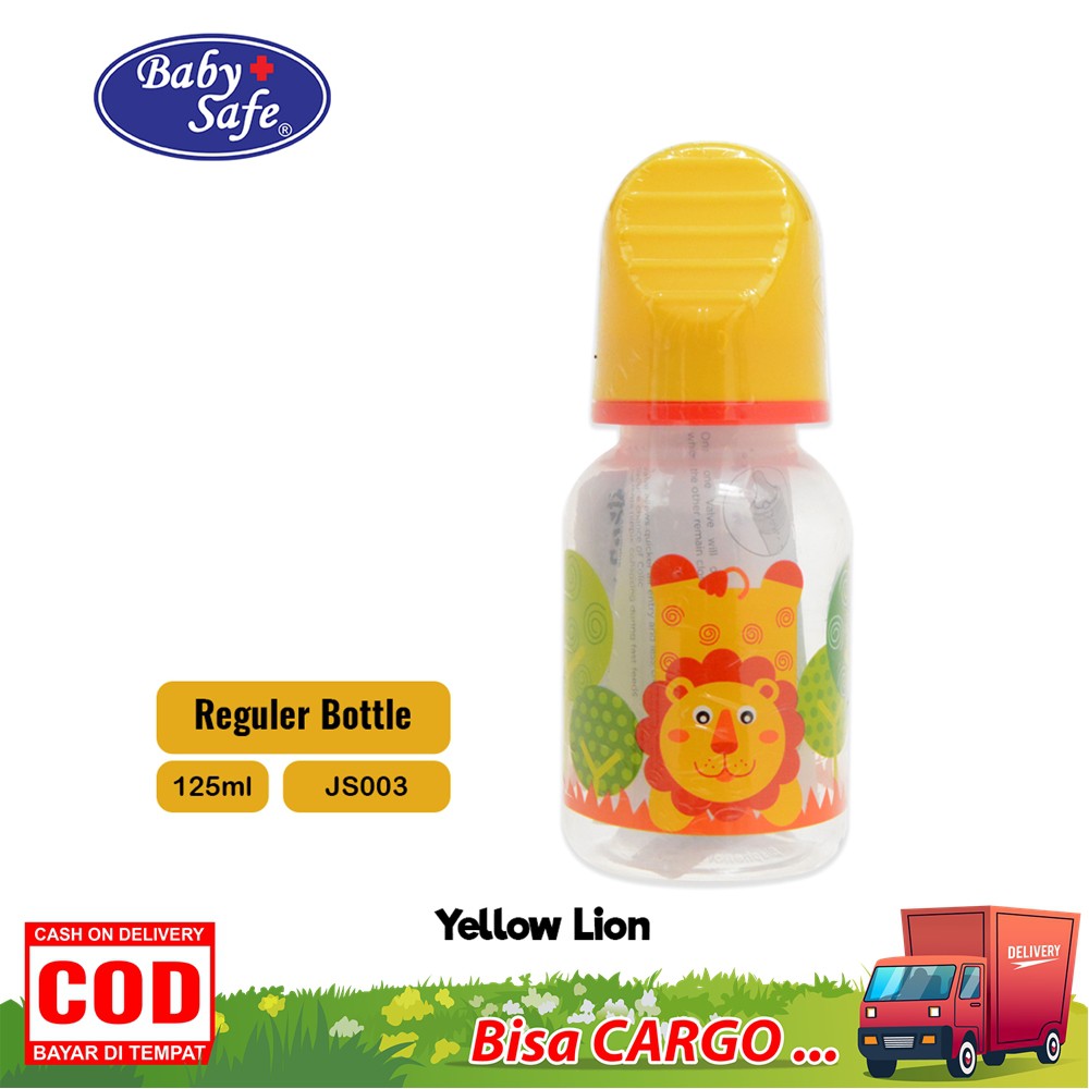 Baby Safe Botol Susu Bayi 125 ML JS003  Botol Susu BPA Free