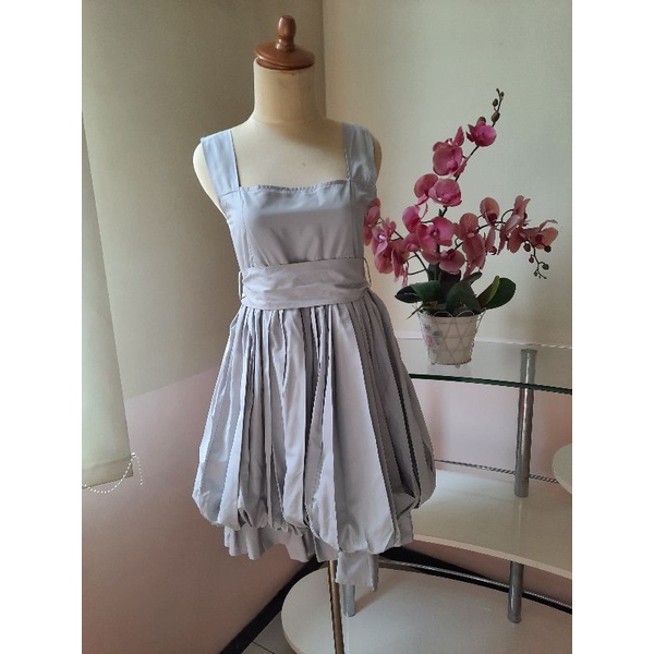 (Baju pl) Dress silver