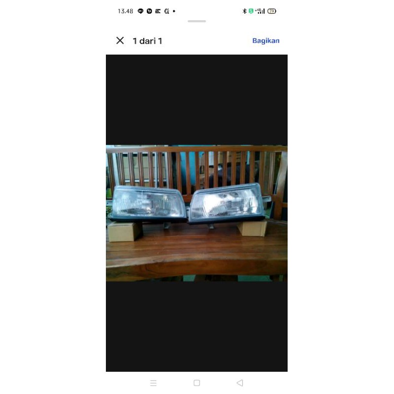 lampu dpn depo taiwan daihatsu charade cx winner classy