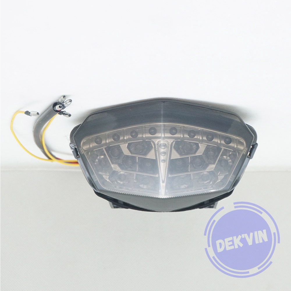 lampu stop motor ninja 150 RR 250 carbu LED 3 in 1 agras