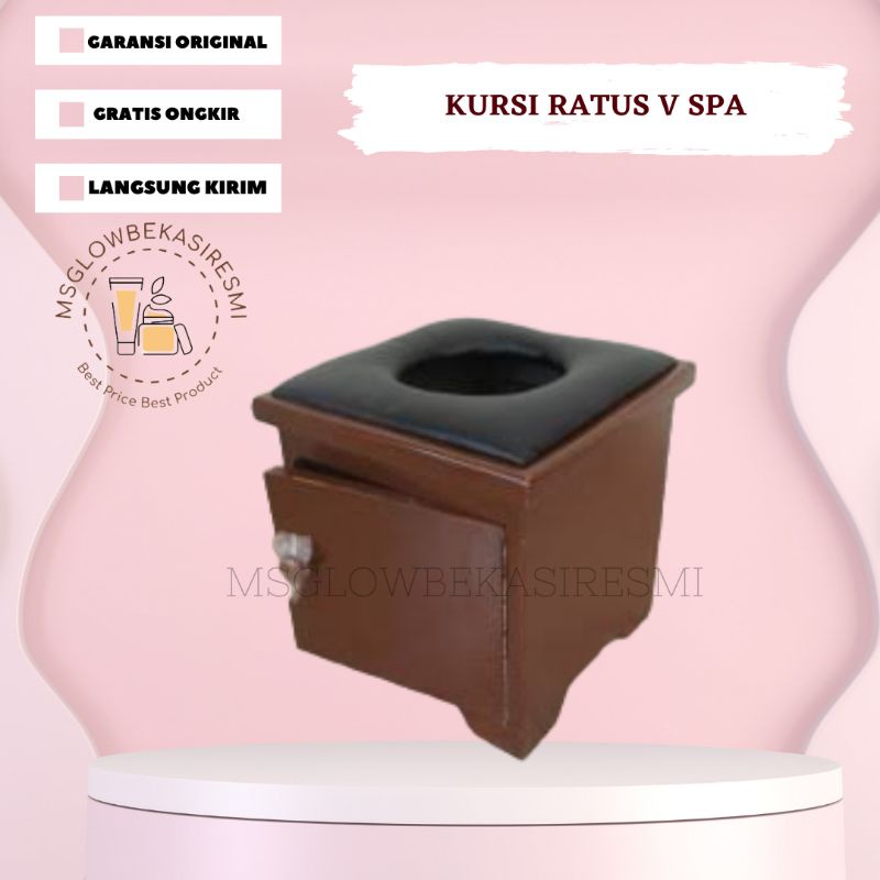 MGBR -  [BISA GOSEND INSTANT] Bangku Ratus Rapet - Kursi Spa Kursi Ratus Perawatan Wanita  - Kursi R