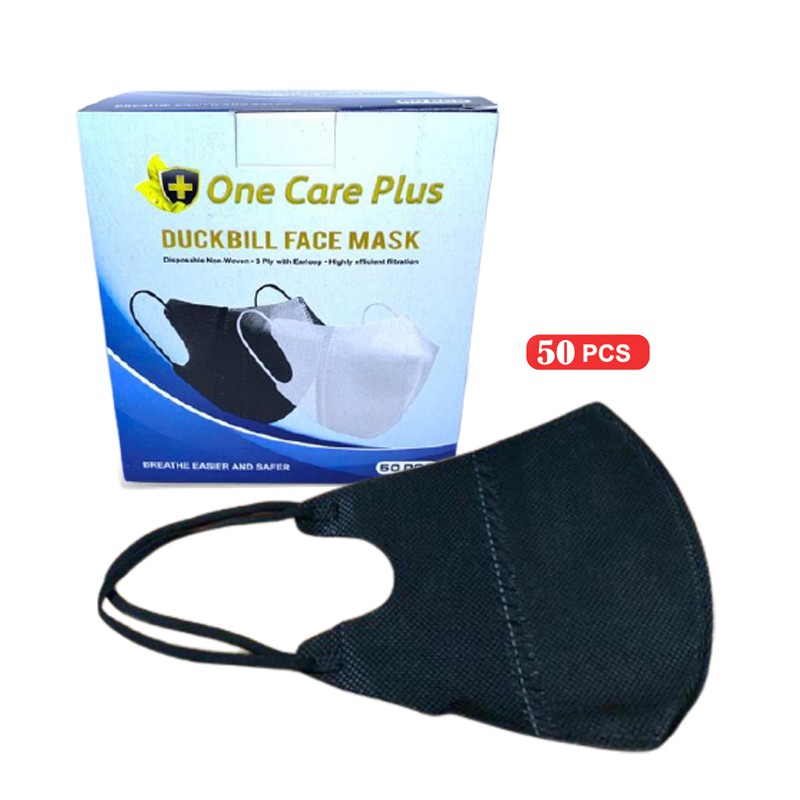 Masker Duckbill isi 50 One Care Plus Masker Earloop Disposable Mask Masker Mulut Masker Kesehatan