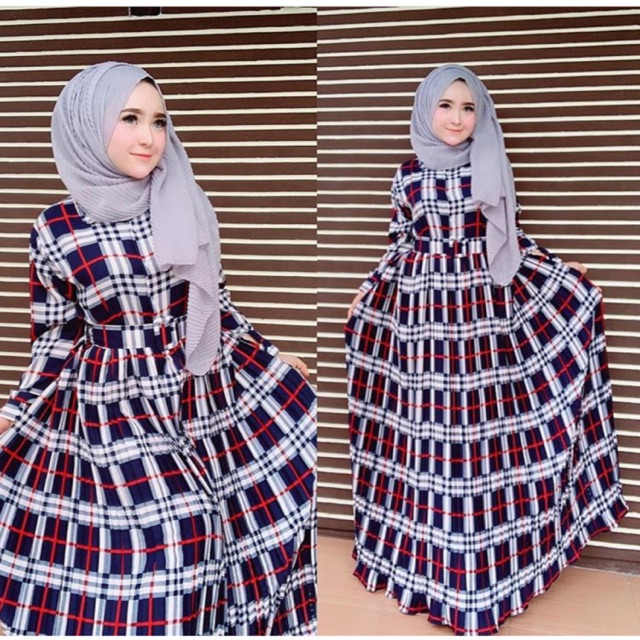 Gamis burberry ori shellasauki