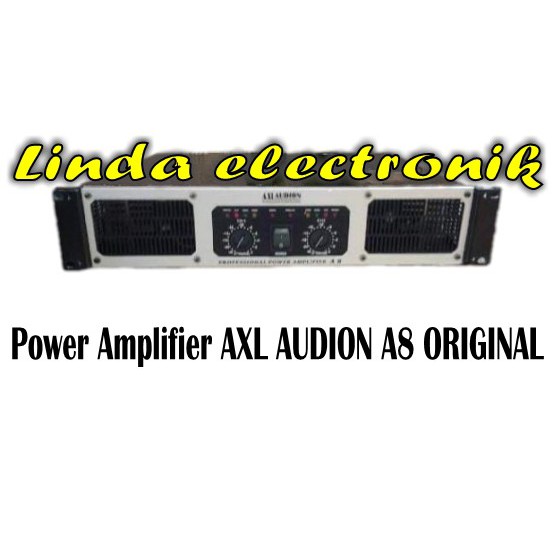 Power Amplifier AXL AUDION A8 ORIGINAL
