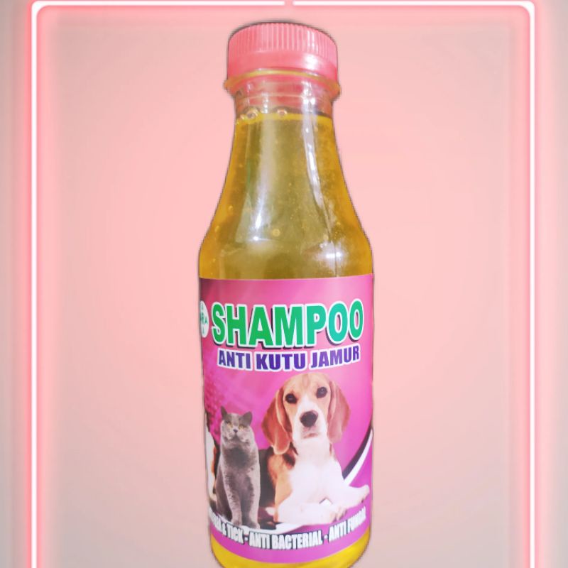 sampo kucing anjing 250mL anti kutu dan jamur