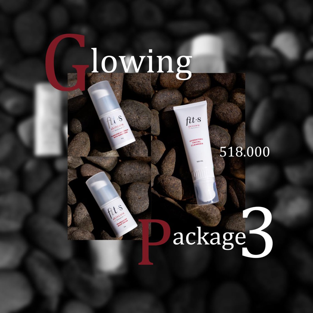 Fit-S Skincare Paket Glowing 3 by Fitri Salhuteru / FITSSKINCARE / FITS Skincare