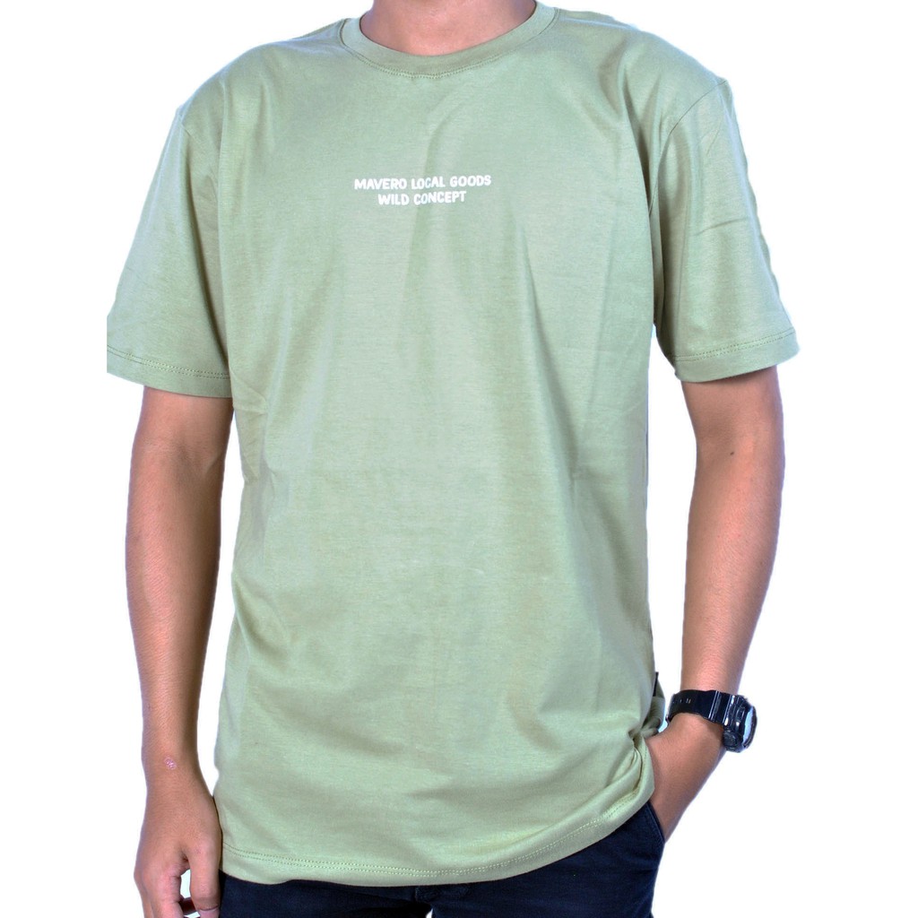 Mavero T shirt Animal Instinct - Olive Green