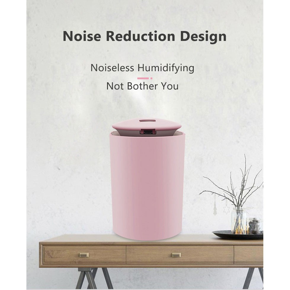 ELOOLE Air Humidifier Aromatherapy Diffuser LED Backlight 260m - Putih