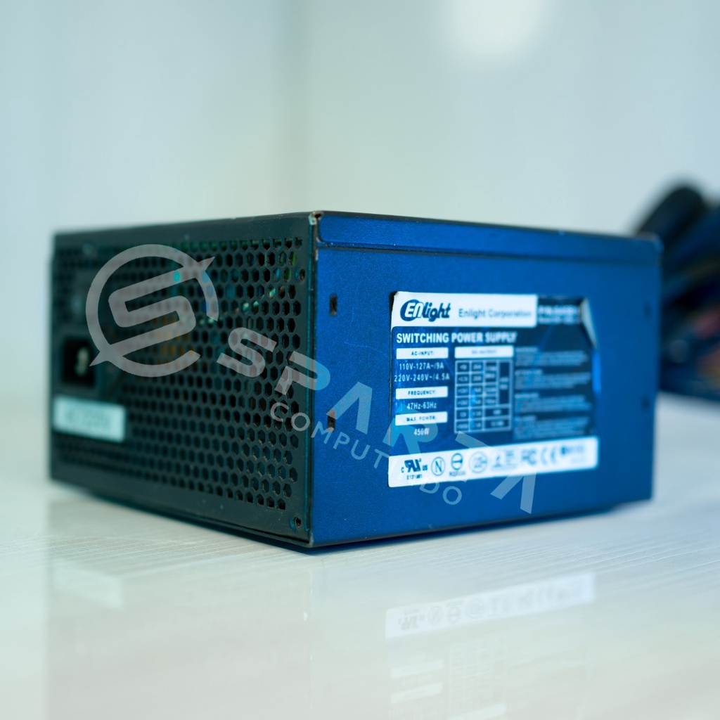 Power Supply PC Enlight 450Watt 24pin Second Bergaransi