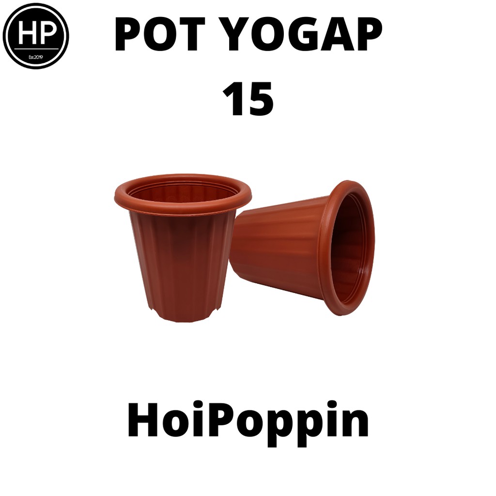 HPP - POT YOGAP 15 - POT TANAMAN HIAS - POT TANAMAN - POT - POT HIAS - POT PLASTIK