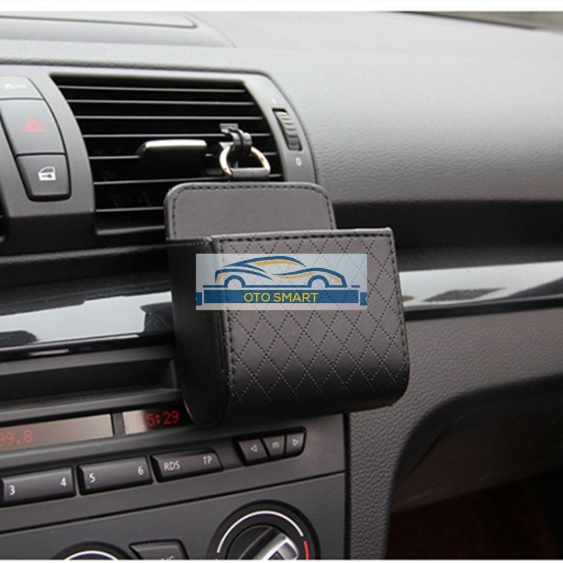 Kantong Gantung AC Mobil Organizer Dashboard Air Vent CAR Interior Asesoris Mobil Holder HP Di Mobil