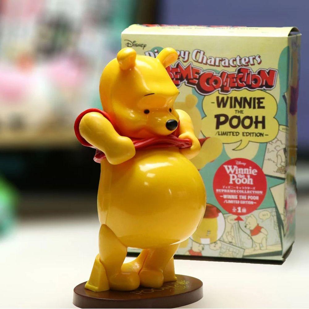 [Elegan] Winnie The Pooh Koleksi Anime Ornamen Mobil Kreatif Kartun Beruang 20cm Action Figure