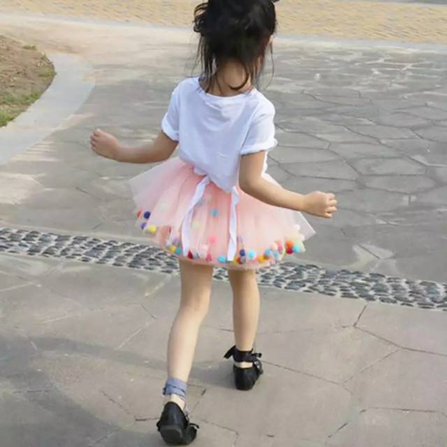 ROK TUTU POMPOM